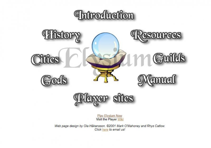 Online games - Elysium RPG