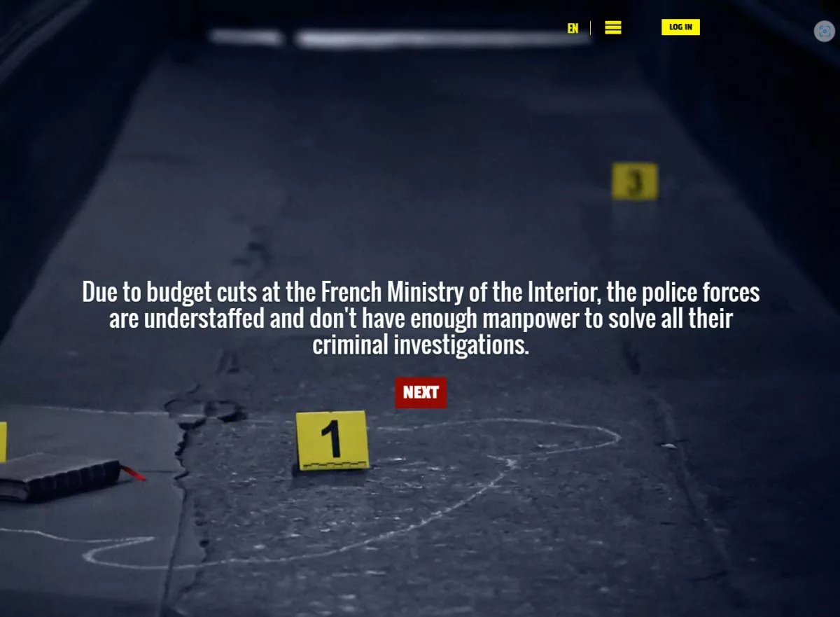 online detective games - French Crime