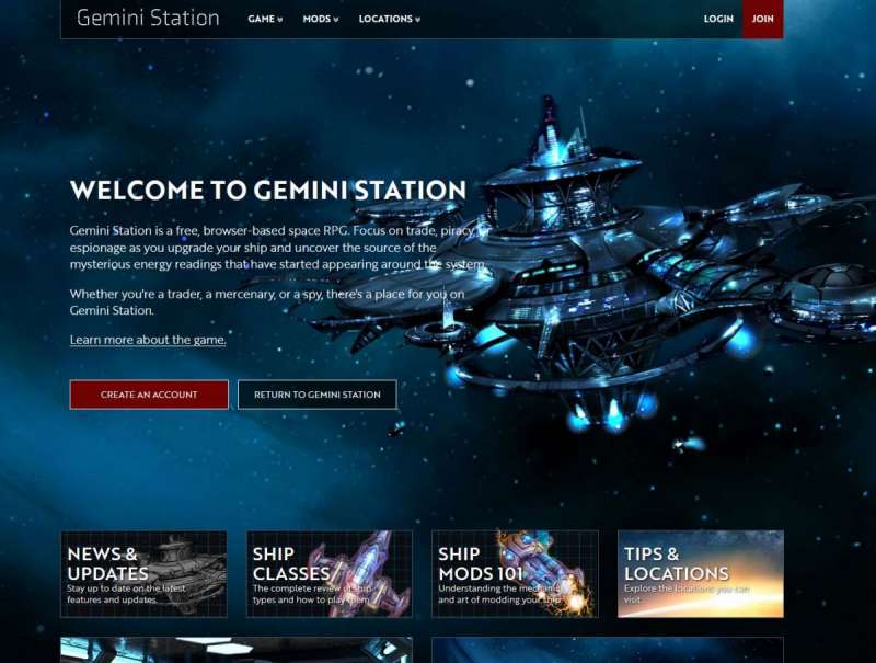Prison Struggle online game - Gemini Station