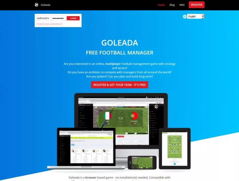 online sport games - Goleada