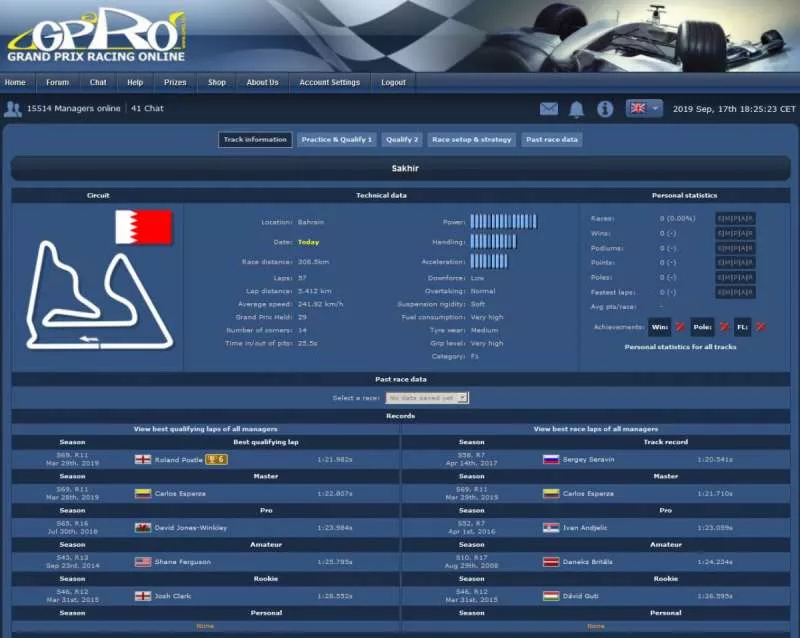 online sport games - Grand Prix Racing Online