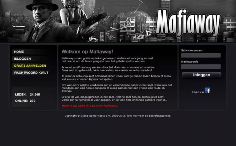 Mafia 1930 online game - Mafiaway