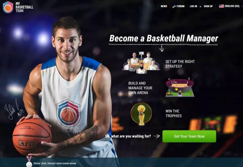 massive multiplayer online games - My Basketball Team