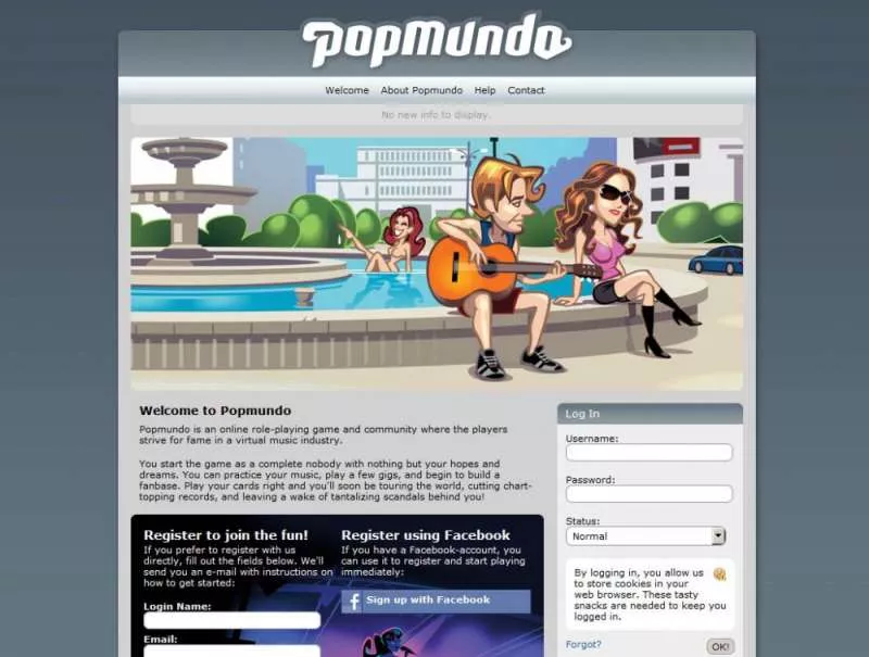 massive multiplayer online games - Popmundo