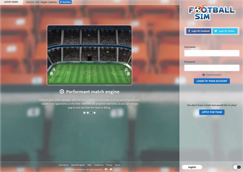 multiplayer online games - Pro Football Sim