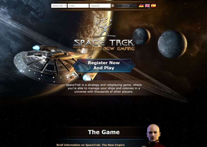 Online games - Space Trek - The New Empire