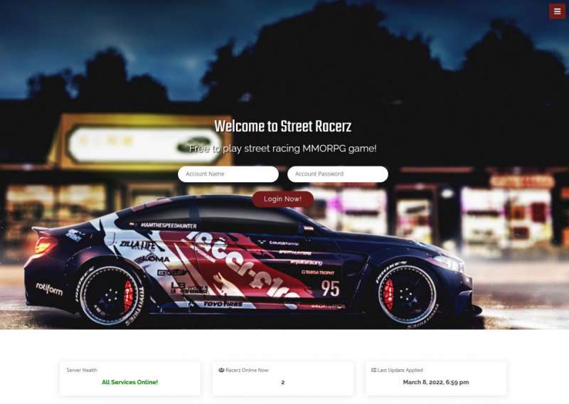 multiplayer online games - Street Racerz