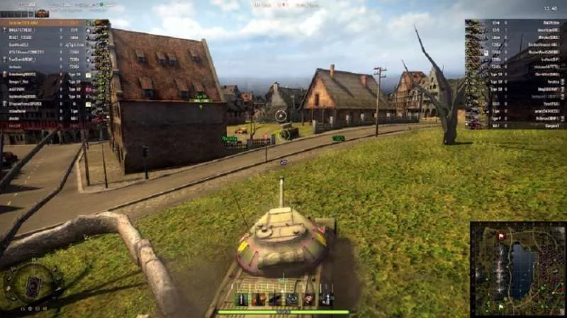 massive multiplayer online games - World of Tanks