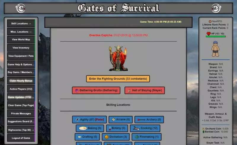 Gates of Survival  2010  online game