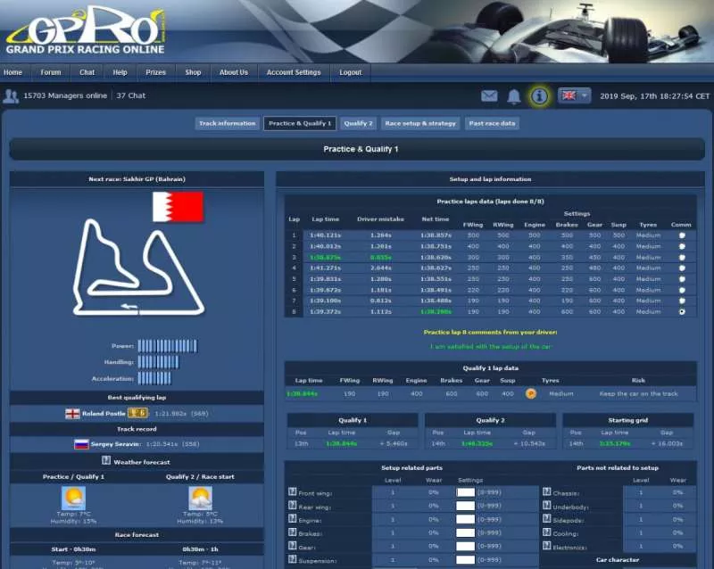 Grand Prix Racing Online  2016  online game