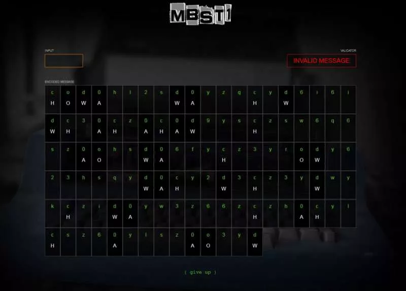 MBST1  2020  online game