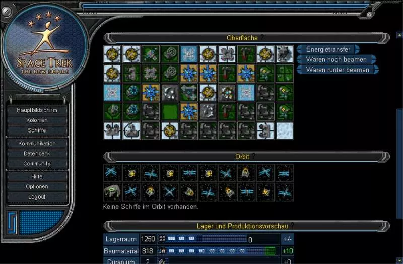 Space Trek - The New Empire  2009  online game