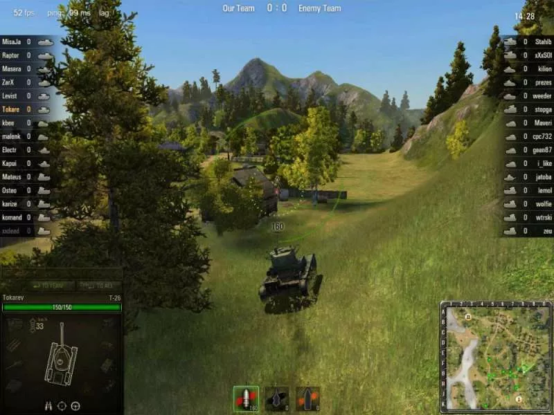 World of Tanks  2015  online game
