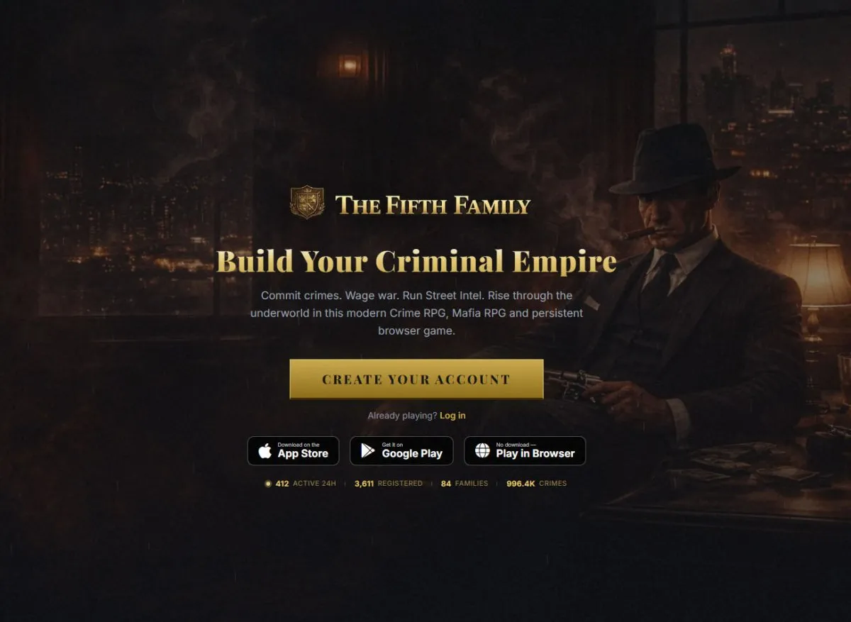 Online games / browser games - The Fifth Family