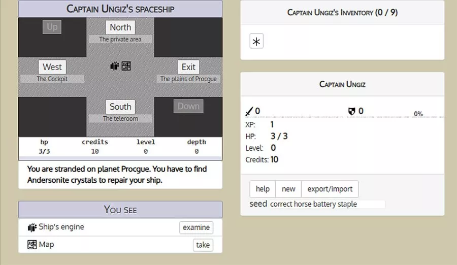 Adventures On Planet Procgue  2017 
