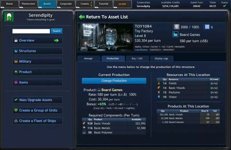 Barons of the Galaxy  2002  online game