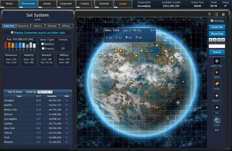 Barons of the Galaxy  2002  online game