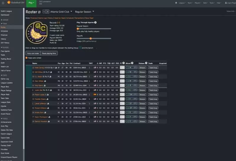 Basketball GM  2013  online game