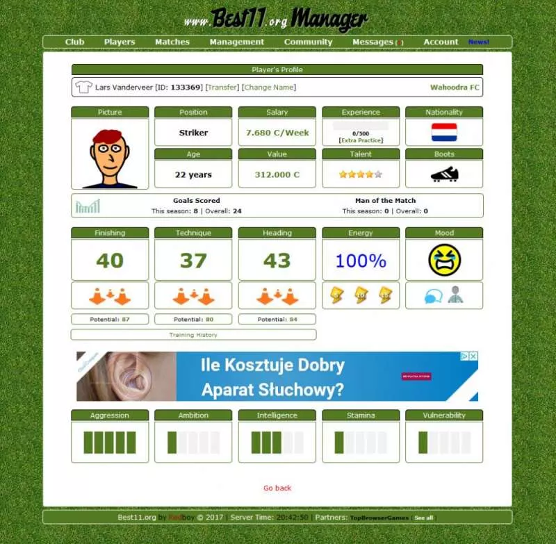 Best 11 Manager  2017 