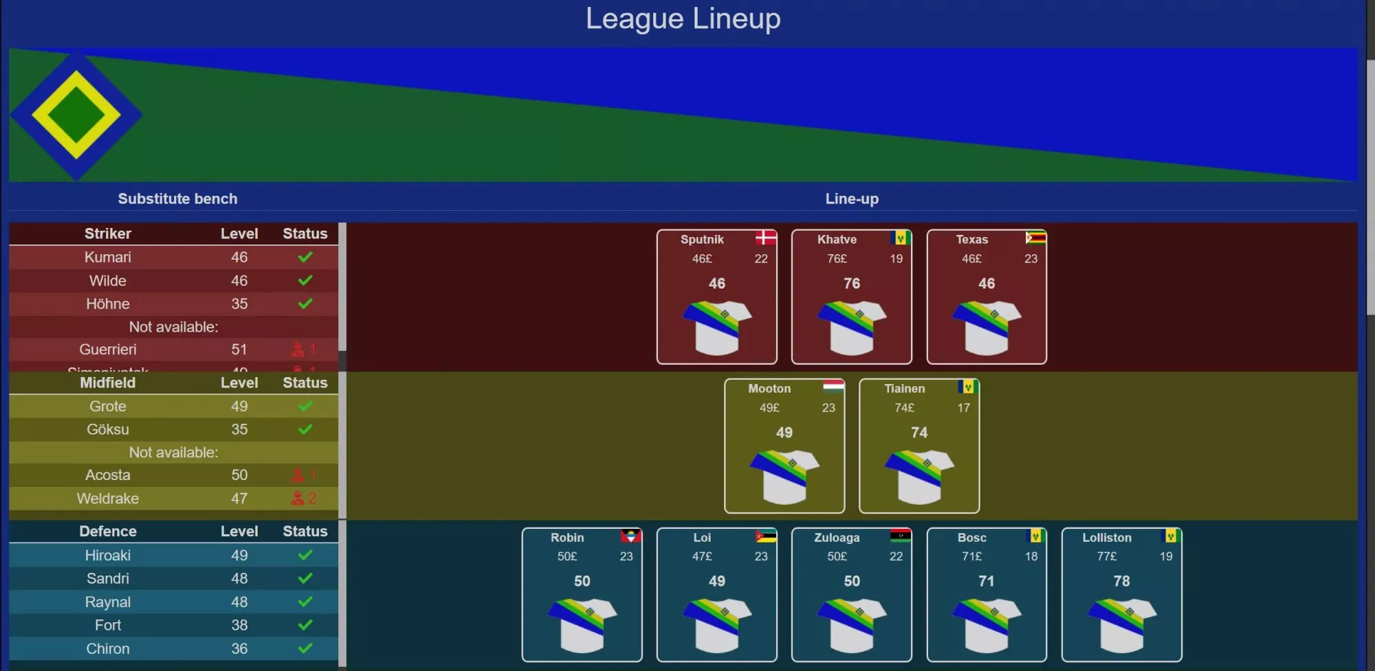 BFSMO Best Fantasy Soccer Manager Online 2023  online game