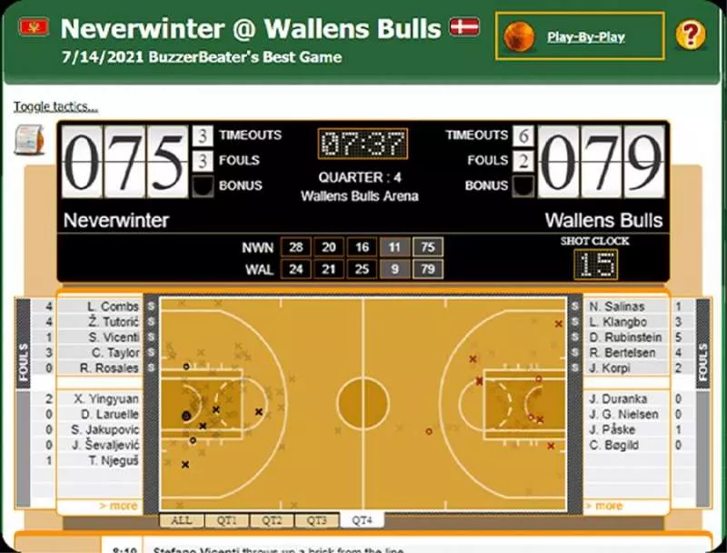 BuzzerBeater  2016  online game