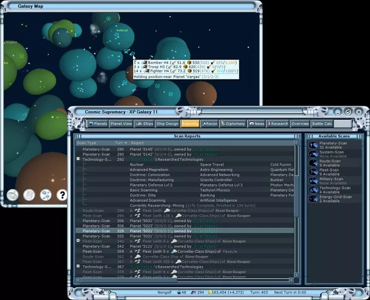 Cosmic Supremacy  2009  online game