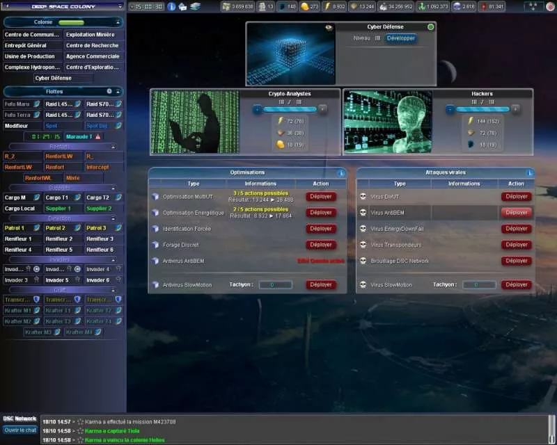 Deep Space Colony  2018  online game