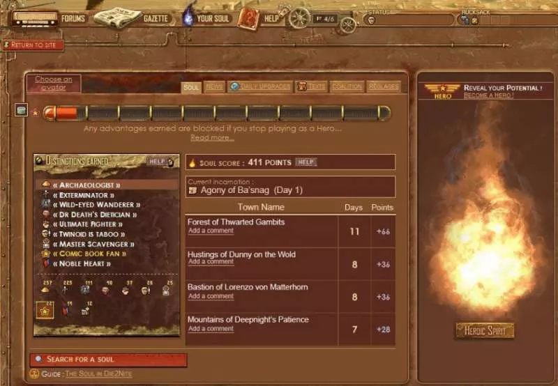 Die2Nite  2005  online game