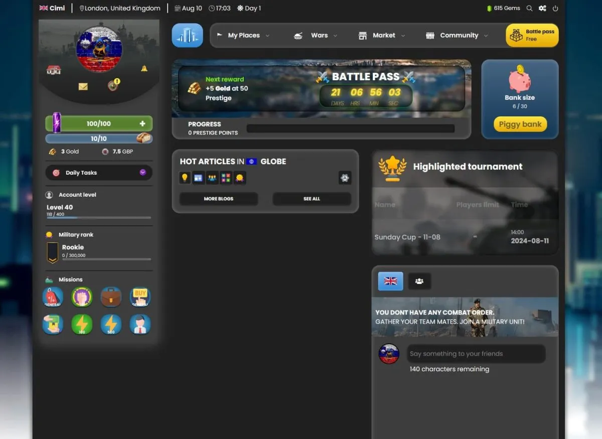 Eclesiar 2023 online game