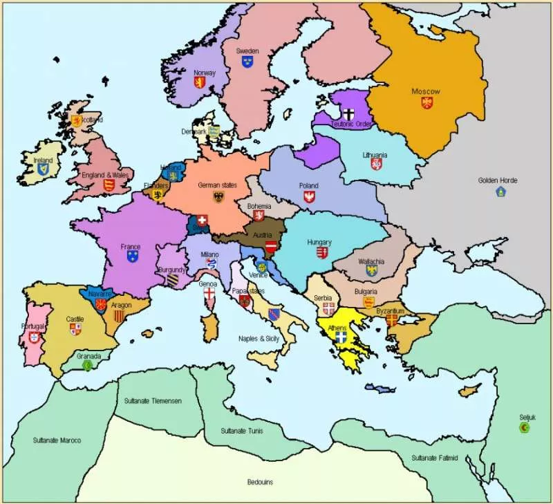 Europe 1300  2014  online game