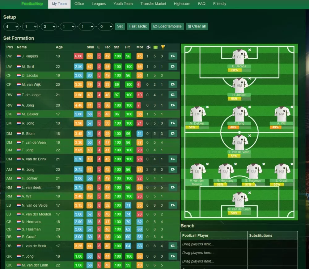 Footballtop Manager  2019 