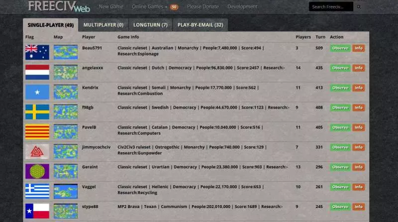 Freeciv  2013 
