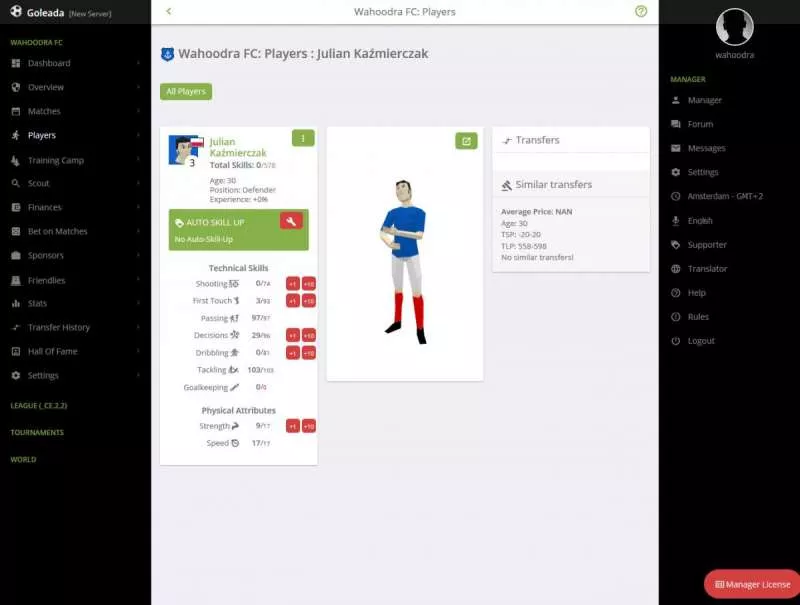 Goleada  2001  online game