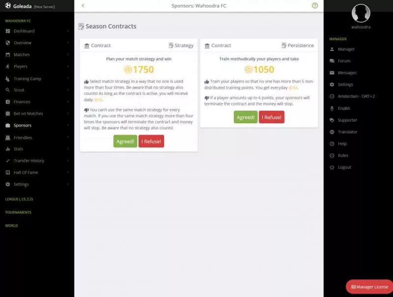Goleada  2001  online game