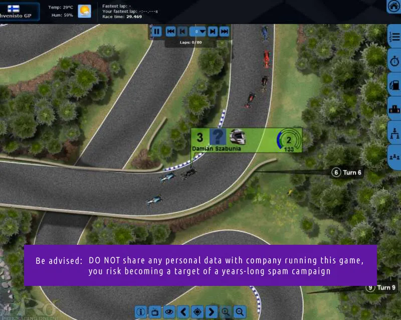 Grand Prix Racing Online  2004  online game