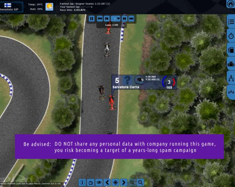 Grand Prix Racing Online  2004  online game