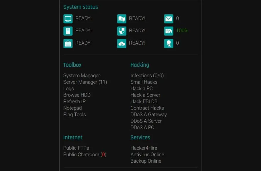 HackerForever  2008  online game