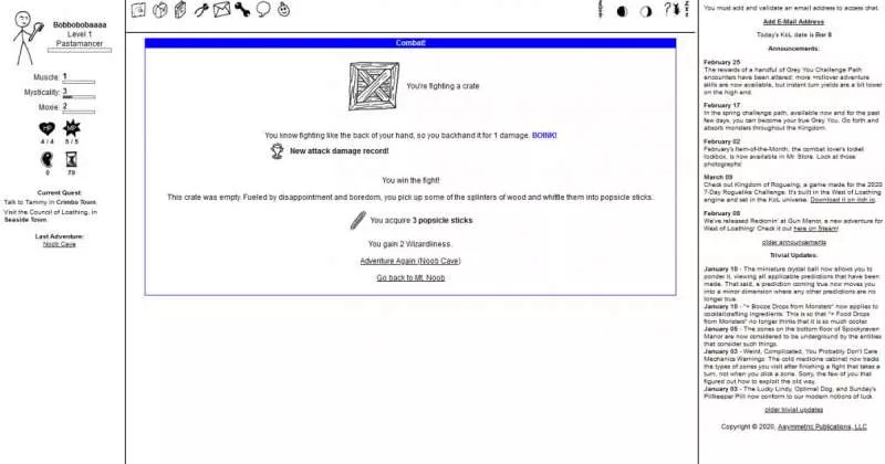 Kingdom of Loathing  2003  online game