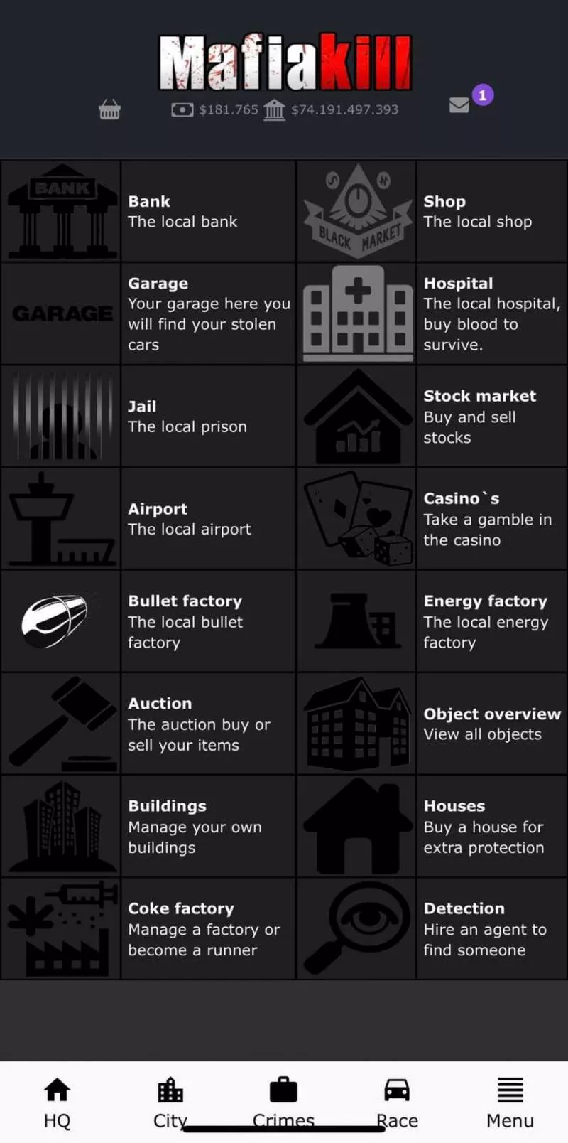 Mafiakill  2006  online game