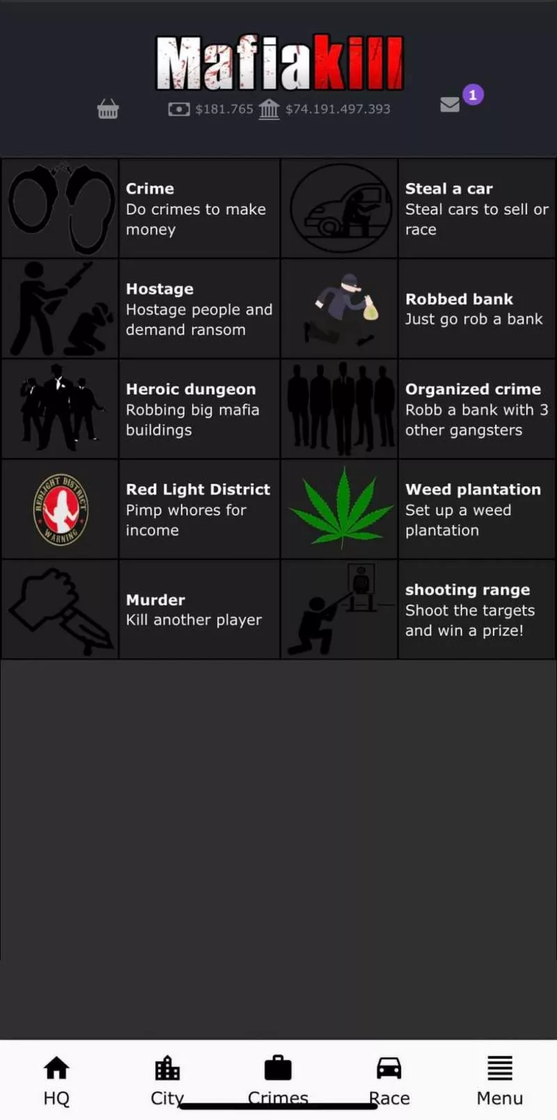 Mafiakill  2006  online game