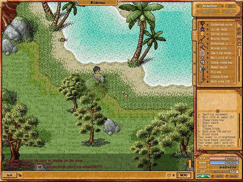 Nexus: The Kingdom of the Winds gameplay screenshot 2