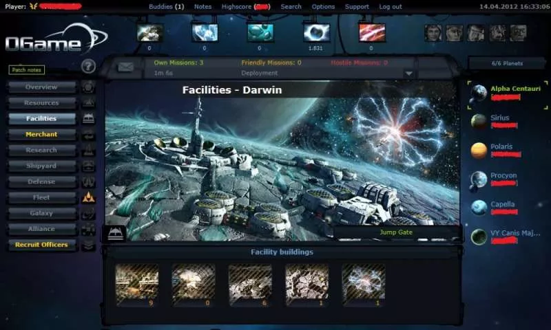 OGame  2013  online game