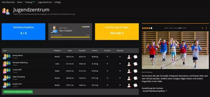 Online Boxing Manager  2012  online game