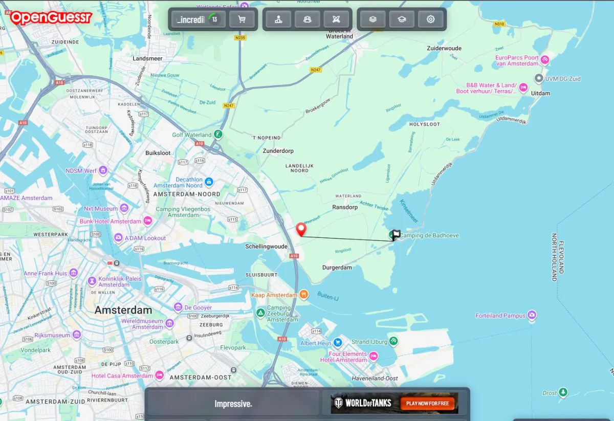 Openguessr  1997  online game