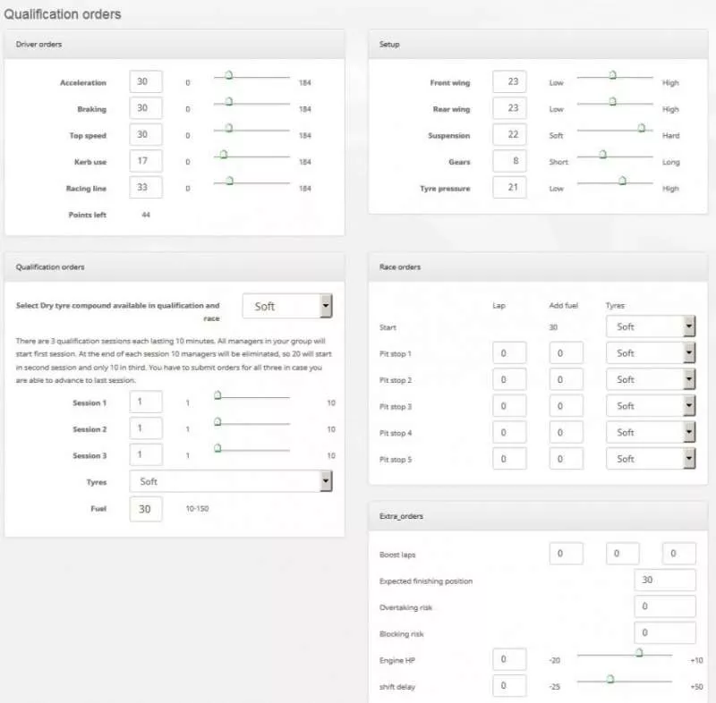 Racing Boss F1Time 2004  online game
