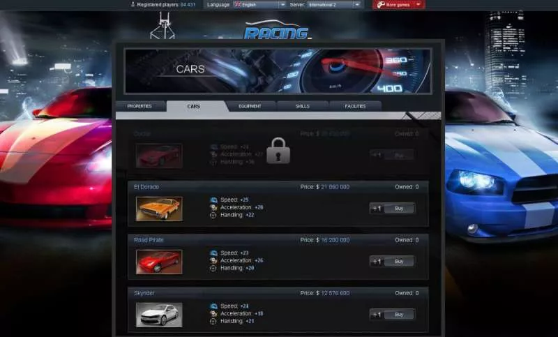 Racing Duel  2014  online game