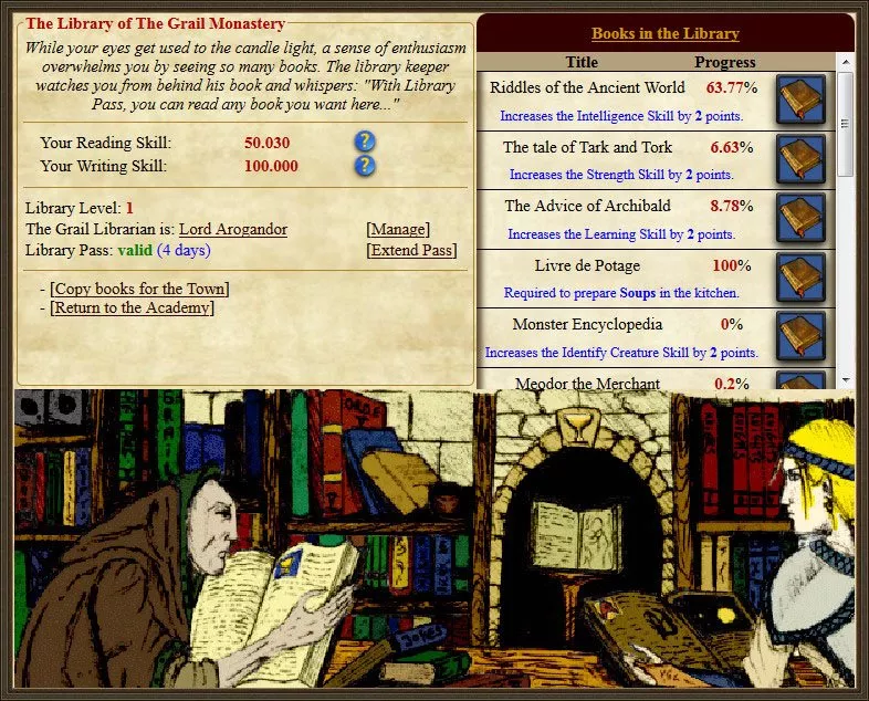 The Grail Lords  2006  online game