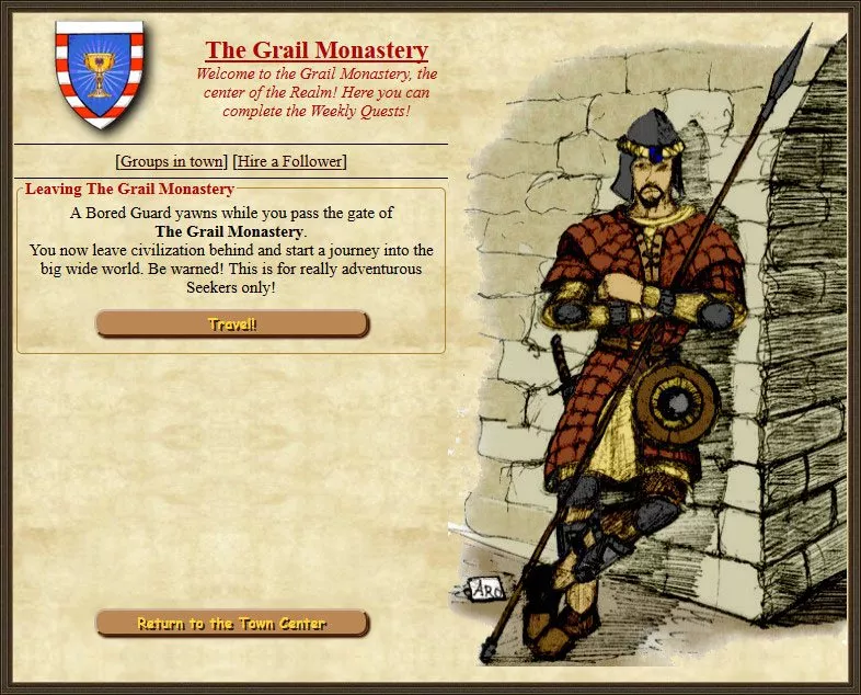 The Grail Lords  2006  online game