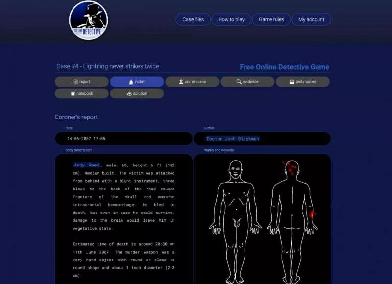 The Lone Detective  2019  online game