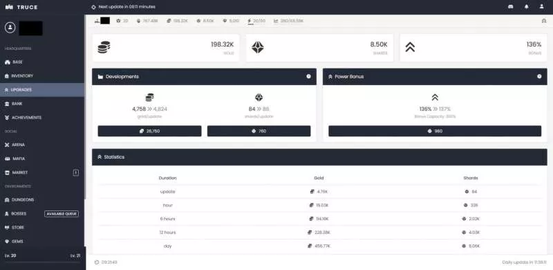 Truce  2022  online game